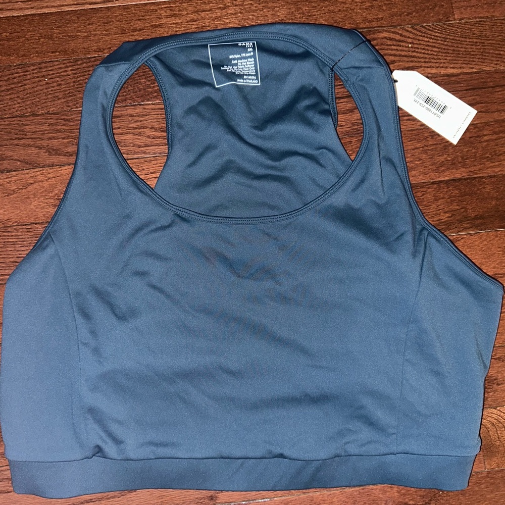 Universal Standard Navy Racerback Sports Bra